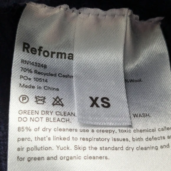 Reformation • Luisa Cropped Cashmere Sweater - Picture 9 of 9